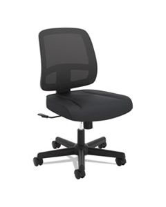 BSXVL205MM10T VALUTASK MESH BACK TASK CHAIR, SUPPORTS UP TO 250 LBS., BLACK SEAT/BLACK BACK, BLACK BASE