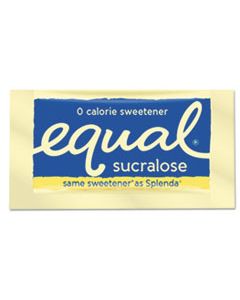 EQL90084 ZERO CALORIE SWEETENER, 0.035 OZ PACKET, 500/BOX