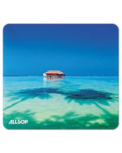 ASP31625 NATURESMART MOUSE PAD, TROPICAL MALDIVES, 8 1/2 X 8 X 1/10