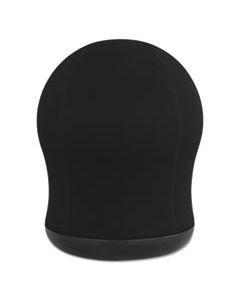 SAF4760BL ZENERGY SWIVEL BALL CHAIR, BLACK SEAT/BLACK BACK, BLACK BASE