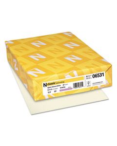 NEE06531 CLASSIC LAID STATIONERY, 24 LB, 8.5 X 11, CLASSIC NATURAL WHITE, 500/REAM