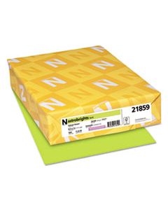 WAU21859 COLOR PAPER, 24LB, 8.5 X 11, VULCAN GREEN, 500/REAM