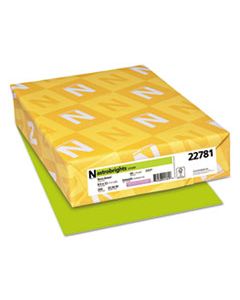 WAU22781 COLOR CARDSTOCK, 65LB, 8.5 X 11, TERRA GREEN, 250/PACK