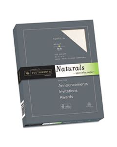 SOU99417 NATURALS PAPER, 32 LB, 8.5 X 11, LATTE, 100/PACK