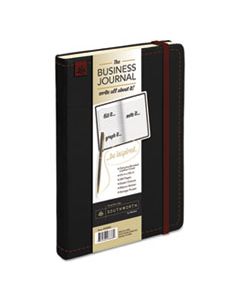 SOU9888601 BUSINESS JOURNAL, NARROW RULE, BLACK COVER, 8.25 X 5.13, 240 SHEETS