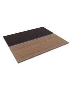 ALETT7230EW REVERSIBLE LAMINATE TABLE TOP, RECTANGULAR, 71 1/2W X 29 1/2D, ESPRESSO/WALNUT