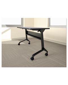 MLNLF72S5 FLIP-N-GO TABLE BASE, 70 1/2W X 21 1/4D X 27 7/8H, BLACK