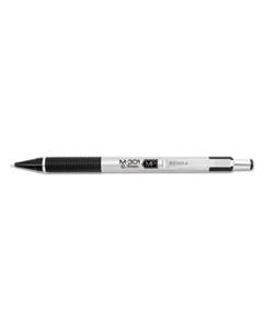 ZEB54310 M-301 MECHANICAL PENCIL, 0.7 MM, HB (#2.5), BLACK LEAD, STEEL/BLACK ACCENTS BARREL