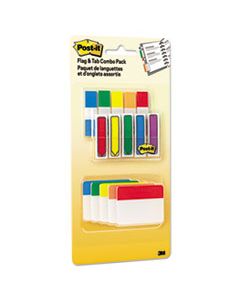MMM686XLP FLAGS AND TABS COMBO PACK, ASSORTED PRIMARY COLORS, 230/PACK