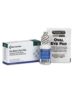 FAO7009 EYEWASH SET W/EYEPADS AND ADHESIVE STRIPS