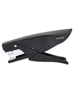 UNV43108 DELUXE PLIER STAPLER, 20-SHEET CAPACITY, 0.25" STAPLES, 1.75" THROAT, BLACK