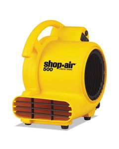 SHO1032000 MINI AIR MOVER, YELLOW, 8", PLASTIC, 500 CFM