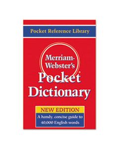 MER530 POCKET DICTIONARY, PAPERBACK, 416 PAGES