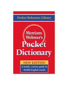 MER530 POCKET DICTIONARY, PAPERBACK, 416 PAGES