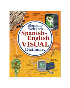 MER2925 SPANISH-ENGLISH VISUAL DICTIONARY, PAPERBACK, 1152 PAGES