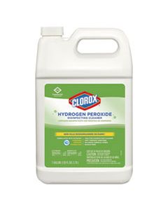 CLO30833 HYDROGEN PEROXIDE DISINFECTING CLEANER, 1 GAL BOTTLE, 4/CARTON