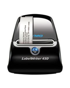 DYM1752264 LABELWRITER 450 LABEL PRINTER, 2 3/10" LABELS, 51 LABELS/MIN, 5W X 7 2/5D X 5 1/5H