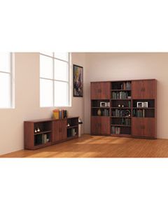 ALEVA638232MC ALERA VALENCIA SERIES BOOKCASE, SIX-SHELF, 31 3/4W X 14D X 80 1/4H, MEDIUM CHERRY