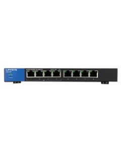 LNKLGS108P BUSINESS DESKTOP GIGABIT POE+ SWITCH, 8 PORTS