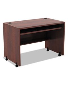 ALEVA204224MC ALERA VALENCIA MOBILE WORKSTATION DESK, 41.38W X 23.63D X 30H, MEDIUM CHERRY