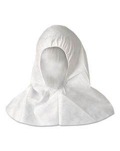 KCC36890 A20 BREATHABLE PARTICLE PROTECTION HOOD, WHITE, ONE SIZE FITS ALL, 100/CTN