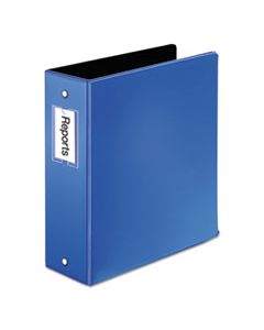 CRD18847 PREMIER EASY OPEN LOCKING ROUND RING BINDER, 3 RINGS, 3" CAPACITY, 11 X 8.5, MEDIUM BLUE