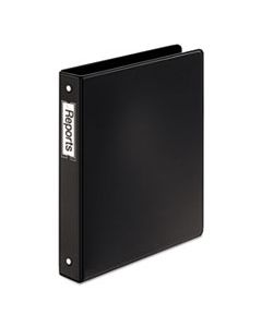 CRD18812 PREMIER EASY OPEN LOCKING ROUND RING BINDER, 3 RINGS, 1" CAPACITY, 11 X 8.5, BLACK