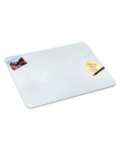 AOP7030 ECO-CLEAR DESK PAD WITH ANTIMICROBIAL PROTECTION, 17 X 22, CLEAR POLYURETHANE