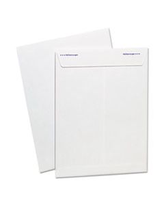 TOP73127 GOLD FIBRE FASTRIP RELEASE & SEAL WHITE CATALOG ENVELOPE, #10 1/2, CHEESE BLADE FLAP, 9 X 12, WHITE, 100/BOX