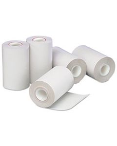 PMC05260 DIRECT THERMAL PRINTING PAPER ROLLS, 0.5" CORE, 2.25" X 55 FT, WHITE, 50/CARTON