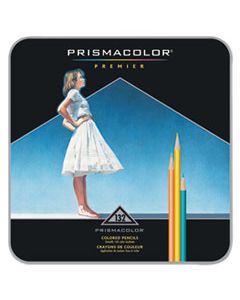 SAN4484 PREMIER COLORED PENCIL, 0.7 MM, 2B (#1), ASSORTED LEAD/BARREL COLORS, 132/PACK