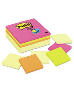 MMM654CYP24VA ORIGINAL PADS VALUE PACK, 3 X 3, CANARY YELLOW/CAPE TOWN, 100-SHEET, 24 PADS