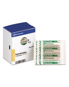 FAOFAE3000 SMARTCOMPLIANCE PATCH BANDAGES, 1 1/2" X 1 1/2", 10/BOX