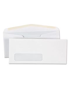 UNV35211 BUSINESS ENVELOPE, #10, COMMERCIAL FLAP, GUMMED CLOSURE, 4.13 X 9.5, WHITE, 500/BOX