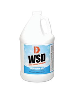 BGD1358 WATER-SOLUBLE DEODORANT, MOUNTAIN AIR, 1 GAL, 4/CARTON