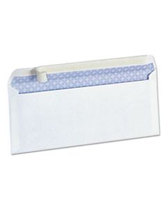 UNV36004 PEEL SEAL STRIP BUSINESS ENVELOPE, #10, SQUARE FLAP, SELF-ADHESIVE CLOSURE, 4.13 X 9.5, WHITE, 100/BOX