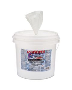 TXLL100 ANTIBACTERIAL GYM WIPES, 6 X 8, 700 WIPES/BUCKET, 2 BUCKETS/CARTON