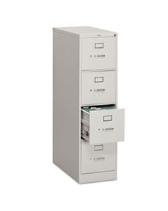 HON314PQ 310 SERIES FOUR-DRAWER FULL-SUSPENSION FILE, LETTER, 15W X 26.5D X 52H, LIGHT GRAY