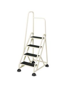 CRA1041L19 STOP-STEP LADDER, 66.25" WORKING HEIGHT, 300 LBS CAPACITY, 4 STEP, BEIGE