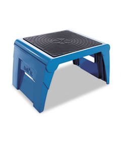 CRA50051PK63 FOLDING STEP STOOL, 1-STEP, 300 LB CAPACITY, 14W X 11.25D X 9.75H, BLUE