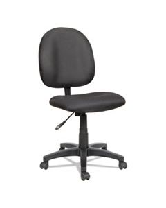 ALEVT48FA10B ALERA ESSENTIA SERIES SWIVEL TASK CHAIR, SUPPORTS UP TO 275 LBS., BLACK SEAT/BLACK BACK, BLACK BASE