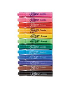 SAN1905311 SCENTED WATERCOLOR MARKER, BROAD CHISEL TIP, ASSORTED COLORS, 192/SET