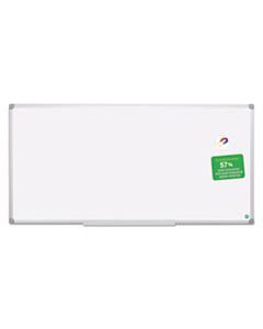 BVCCR1520790 EARTH DRY ERASE BOARD, WHITE/SILVER, 48 X 96