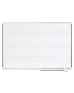 BVCMA0594830 RULED PLANNING BOARD, 48 X 36, WHITE/SILVER