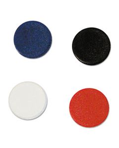 BVCIM140909 INTERCHANGEABLE MAGNETIC BOARD ACCESSORIES, CIRCLES, ASSORTED, 3/4", 10/PACK