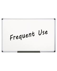 BVCMA2107170 VALUE LACQUERED STEEL MAGNETIC DRY ERASE BOARD, 48 X 96, WHITE, ALUMINUM FRAME