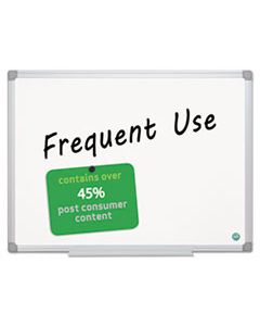 BVCMA0507790 EARTH GOLD ULTRA MAGNETIC DRY ERASE BOARDS, 36 X 48, WHITE, ALUMINUM FRAME