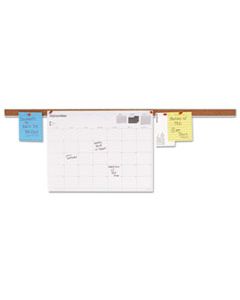 UNV43424 CORK BULLETIN BAR, BROWN, 24 X 1