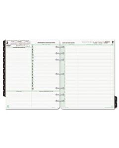 DTM94800 REFERENCE DATED TWO-PAGE-PER-DAY ORGANIZER REFILL, JAN.-DEC., 11 X 8 1/2 2023