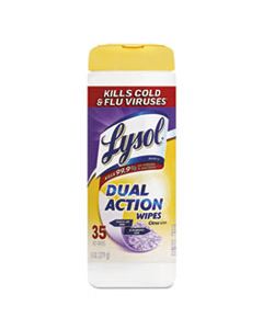 RAC81143CT DUAL ACTION DISINFECTING WIPES, CITRUS, 7 X 8, 35/CANISTER